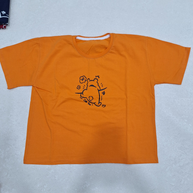 تیشرت کراپ نخ پنبه