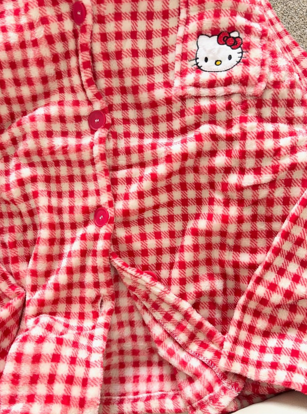 ست تدی حوله ای دو تکه زنانه وارداتی زمستانه