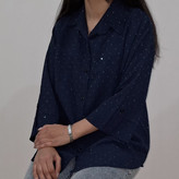 شومیز زنانه نگین دار
